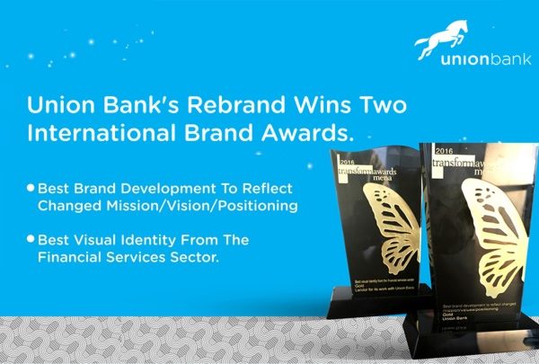 Union Bank Rebrand Wins International