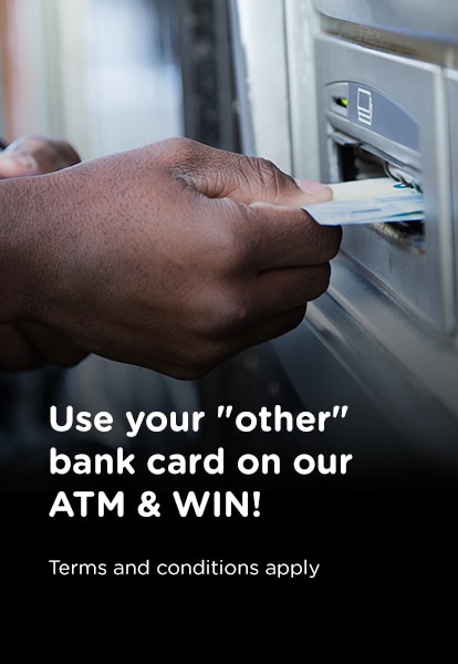 Use Our ATM & Win