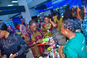 MD/CEO Union Bank at the alpher fair