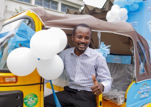 Save and Win 4 Tricycle winner