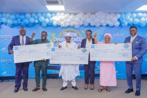 Save and Win Palli Promo4 GrandPrize winners and Union Bank Excos