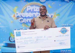 Save and Win 4 100k Winner